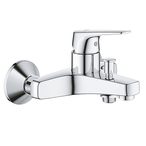 Смеситель для ванны Grohe BauFlow 2360100, латунь, короткий излив купить в СОМ