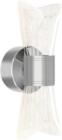Бра светодиодное Estares DIO 12W 2Y-ON/OFF 230x80x85 хром IP20 купить в СОМ
