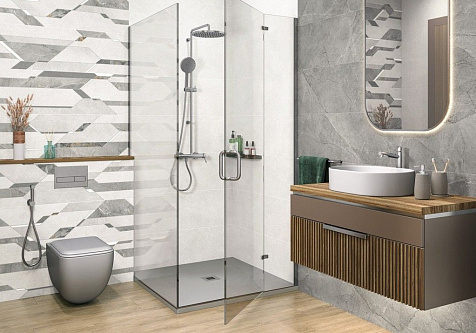 Керамогранит Alma Ceramica Rock Line, 600х600х9 мм, 3 шт. - 1.08 кв. м GFU6060RKL77R купить в СОМ