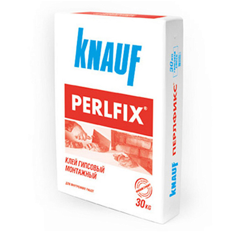 Клей гипсовый монтажный Knauf PERLFIX , 30 кг купить в СОМ