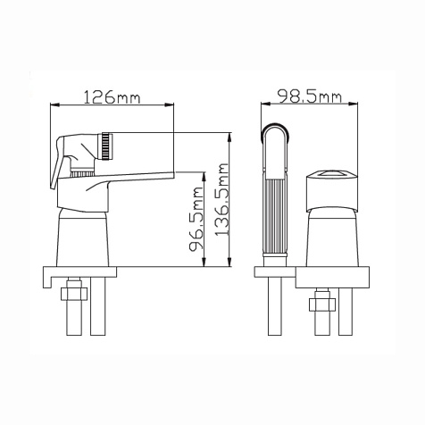 Смеситель для биде Gota Rocio Special G9430 купить в СОМ