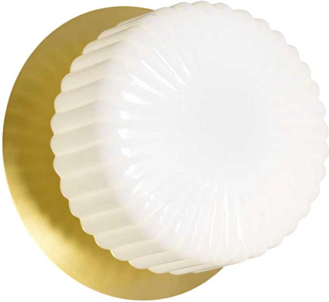 Светильник настенный Gerhort G31348/1wBRS WT E14,  до 2 кв.м. купить в СОМ