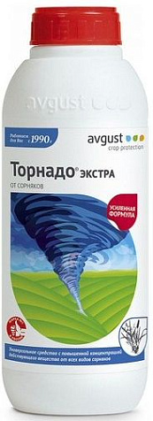 Торнадо Август от сорняков 900мл/1000мл купить в СОМ