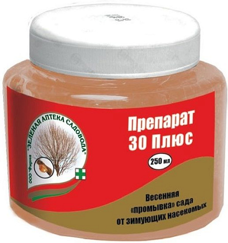 Препарат 30+ от вредителей и их личинок 250мл купить в СОМ