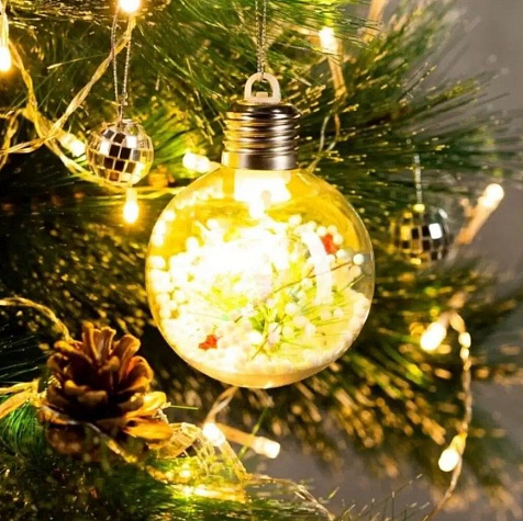 Шар Старт НГ 1LED  8см мульти купить в СОМ
