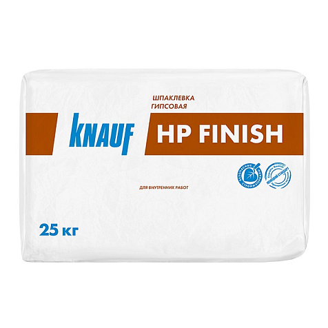 Шпатлевка гипсовая KNAUF HP-FINISH, 25 кг купить в СОМ