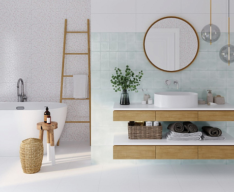 Плитка настенная Gracia Ceramica Sweety white wall 01, 250х600х9 мм, 7 шт. = 1.05 кв. м купить в СОМ