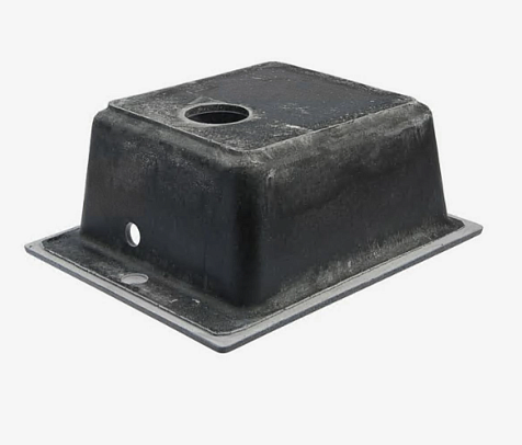 Мойка каменная Granit Bergg, Линди Z8Q4, 500х425х195 мм, черная купить в СОМ
