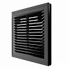 Решетка накладная 1515Р с сеткой Black купить в СОМ