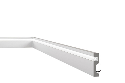 Плинтус потолочный IL11 LED NMC 80х20 см купить в СОМ