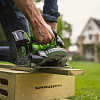 Пила циркулярная Greenworks GD24CSCUG, 24В, Li-ion, АКБ 1х5.0А/ч, 185х20мм, бесщеточная купить в СОМ