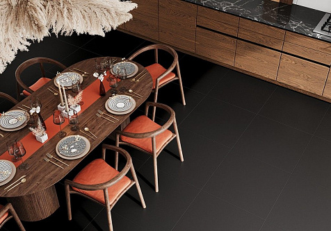 Керамогранит Alma Ceramica Twin Black, 600х600х9 мм, 3 шт. - 1.08 кв. м GFU04WIN20R купить в СОМ