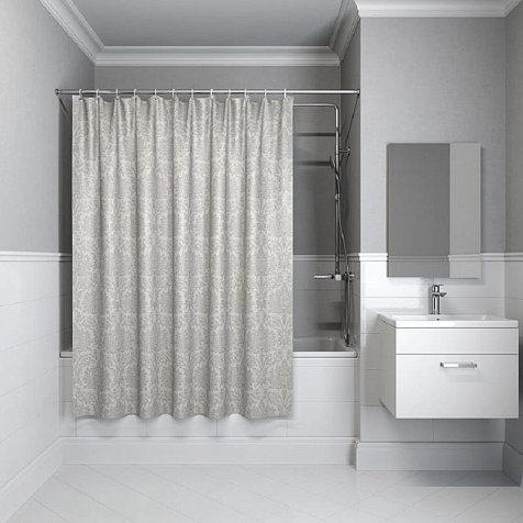 Штора для ванной Iddis D01P118i11, 180х180 см, полиэстр купить в СОМ