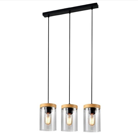 Люстра ЭкономСвет 10264/3BK CL+WD купить в СОМ