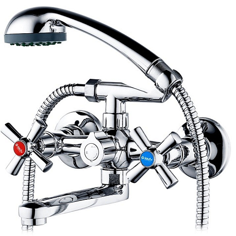 Смеситель для ванны G-lauf QMT3-A722, хром купить в СОМ