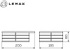 Салфетница, белый матовый Lemax LB-3 WT купить в СОМ