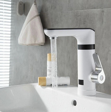 Кран мгновенного нагрева воды Thermofix КВ-61W, белый купить в СОМ
