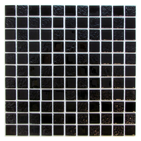 Мозайка стеклянная Black rose 300х300 мм (3.5х25х25) Bonaparte купить в СОМ