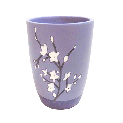 Стакан для зубных щёток Delphinium 106104, Сакура купить в СОМ