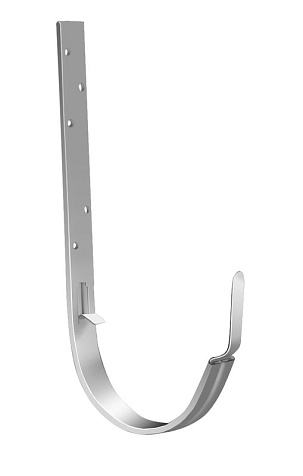 Крюк металлический длинный Grand Line, 125х210 мм, белый RAL9003 купить в СОМ