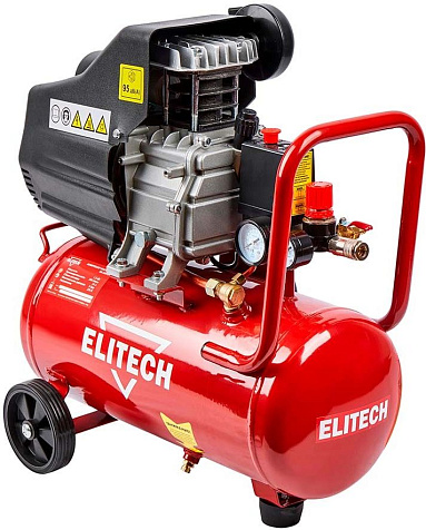 Компрессор масляный Elitech ДМ КМ 200/24 купить в СОМ