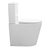 Унитаз-компакт Comforty CF41273S, безободковый, дюропласт, микролифт купить в СОМ