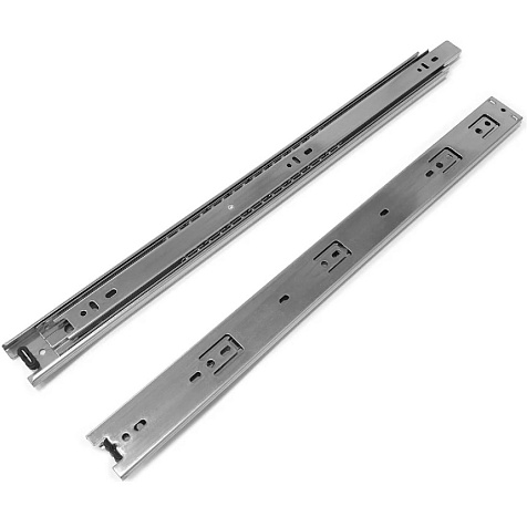 Направляющие шариковые StahlBuro 45-450/18" мм хром, 2шт купить в СОМ