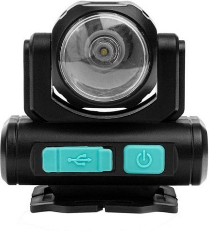 Фонарь налобный аккумуляторный Camelion LED53401 акк.3.7V 3WCOB+LED 3.5W 4реж, ближ+дальн свет, Type купить в СОМ