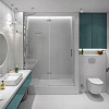 Керамогранит Global Tile Princess  Белый волна, 400х800х8 мм, 4 шт. - 1.28 кв. м GT40805853MR купить в СОМ