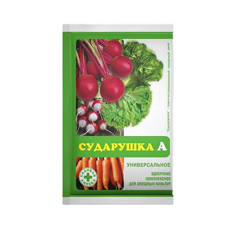 Удобрение СУДАРУШКА для овощей и фруктов 60г купить в СОМ